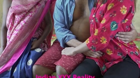 Mom teach sex brother and sister fucking, with clear Hindi voice